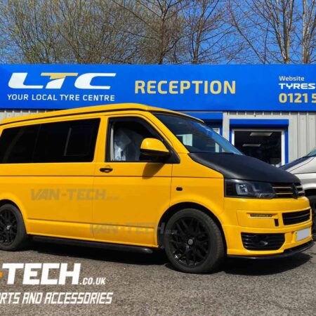 VW T5.1 Accessories Headlights, Sportline Bumper, Lower Splitter and Side Bars!