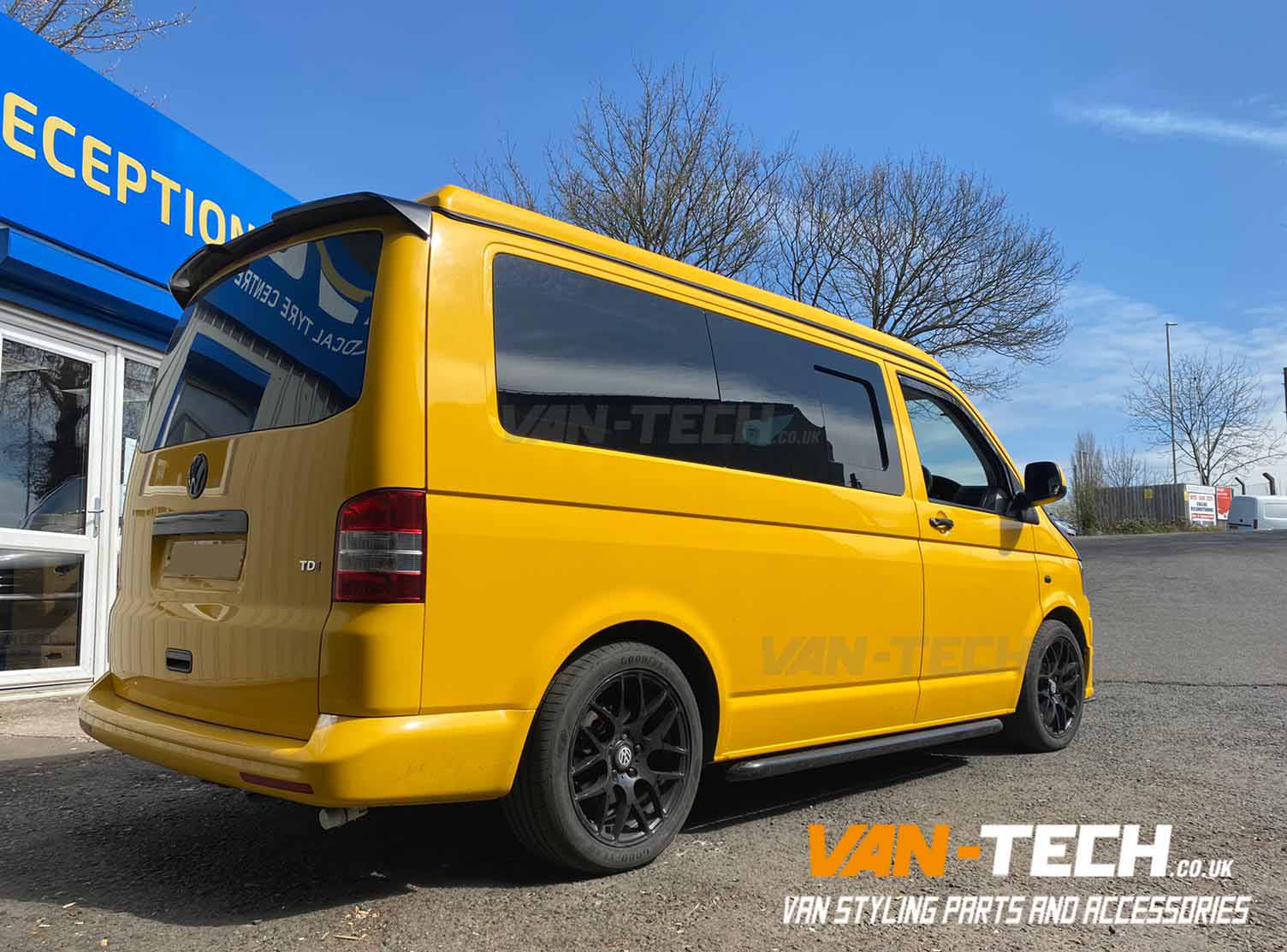 VW T5.1 Accessories Headlights, Sportline Bumper, Lower Splitter and