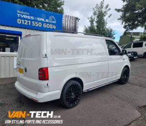  VW Transporter T6 Parts and Accessories Side Bars, Alloy Wheels and Roof Rails