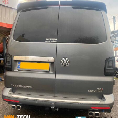 VW Transporter T5 T5.1 Stainless Steel Exhaust Exit