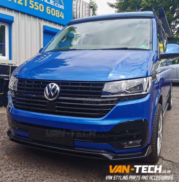 VW T6.1 Startline to Highline Upgrade Pack Barn Door with Badged Grille and Spoiler Splitter