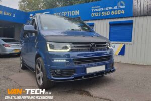 VW Transporter T5 to T5.1 Front End Conversion Kit includes Light Bar Headlights and / Lower Splitter