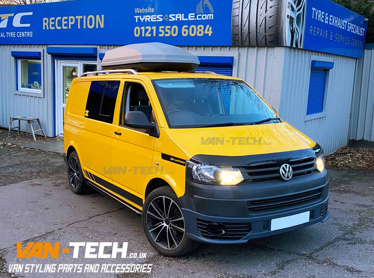 VW Transporter T5.1 Parts Sportline Bumper, Bonnet Deflector and more!