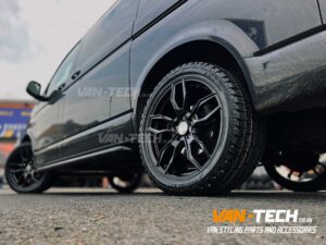 VW Transporter T6 Alloy Wheel Refurbishment Service and Matador All Terrian Tyres