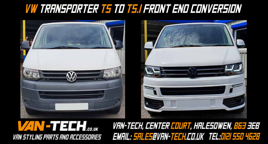 VW Transporter Van T5 to T5.1 Front End Conversion Facelift