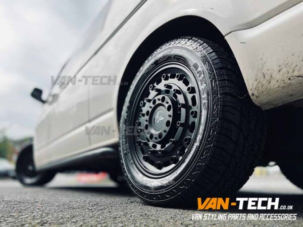 Swamper VW T5.1 JBW AT1 18″ Alloy Wheels and Maxxis All terrain Tyres