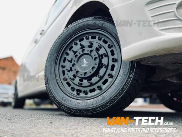 Swamper VW T5.1 JBW AT1 18″ Alloy Wheels and Maxxis All terrain Tyres