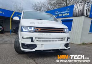 VW Transporter T5.1 Parts Light Bar Headlights, Sportline Bumper and Lower Splitter!