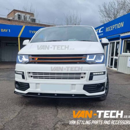 VW Transporter T5.1 Parts Light Bar Headlights, Sportline Bumper and Lower Splitter!