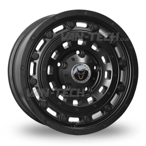 Swamper VW T5 T5.1 Wolfrace Overland 17″ Alloy Wheels Matte Black /w AT Tyres
