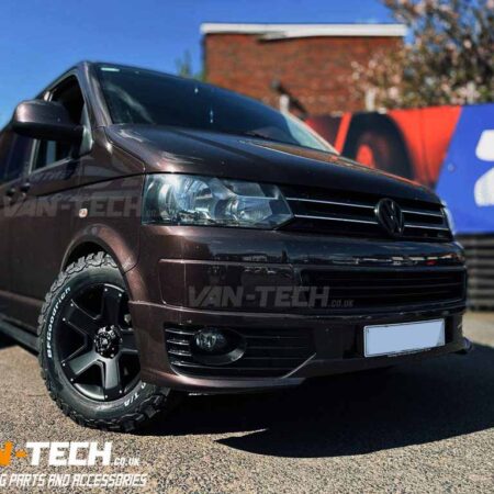 Swamper VW T5 T5.1 Tomahawk Outlaw X 17″ Alloy Wheels Matte Black /w AT Tyres