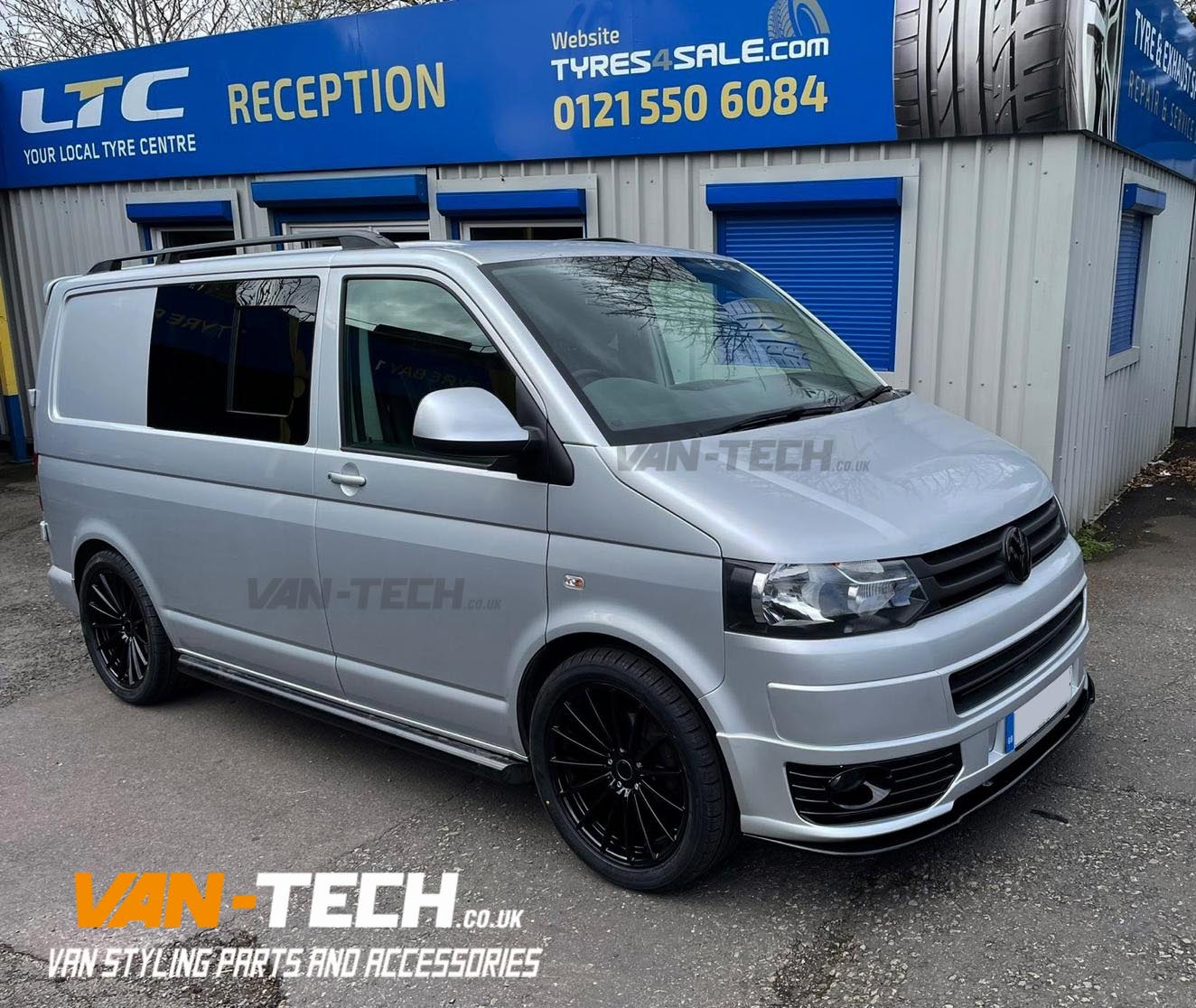 VW Transporter T5.1 Sportline Bumper, Splitter, Rear Spoiler Grille and Roof Rails