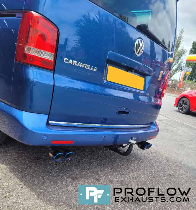 VW Transporter Stainless Steel Custom Exhaust Summer Sale