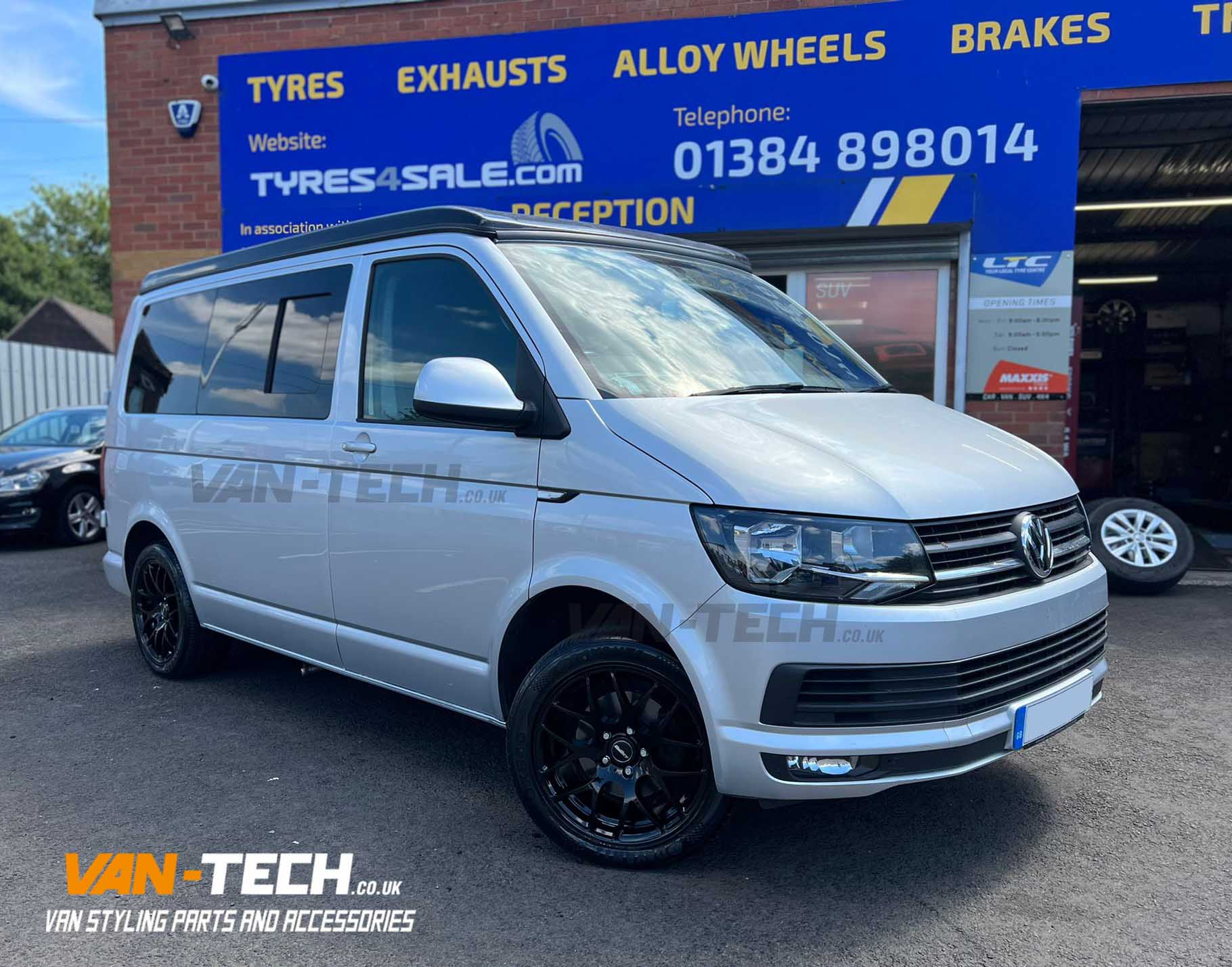VW T5 T6 Calibre Exile-R Alloy Wheels 18