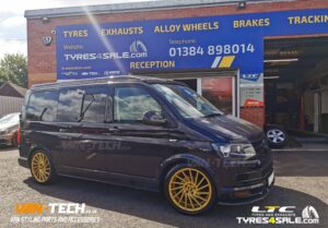 VW Transporter Alloy Wheels – Powder Coating Service