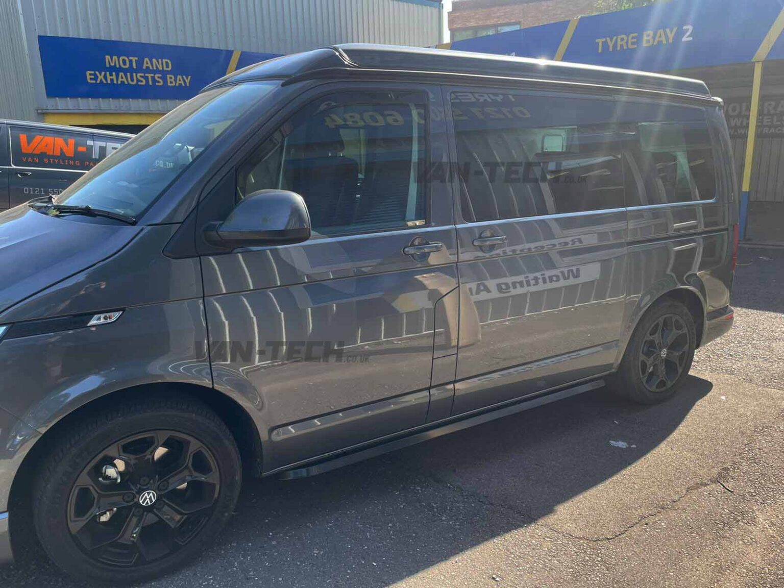 VW Transporter T6 Parts Badgeless Grille, Middle Inserts, Bumper