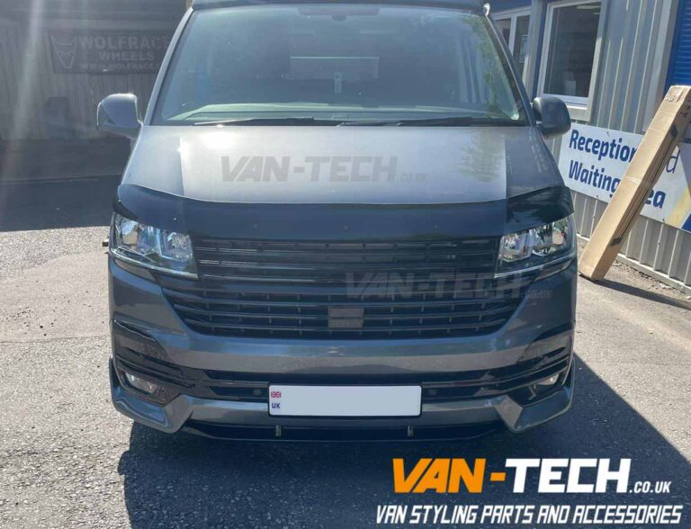 VW Transporter T6 Parts Badgeless Grille, Middle Inserts, Bumper