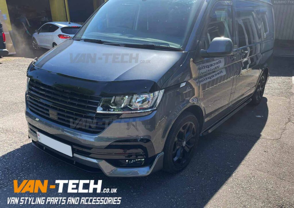 VW Transporter T6 Parts Badgeless Grille, Middle Inserts, Bumper