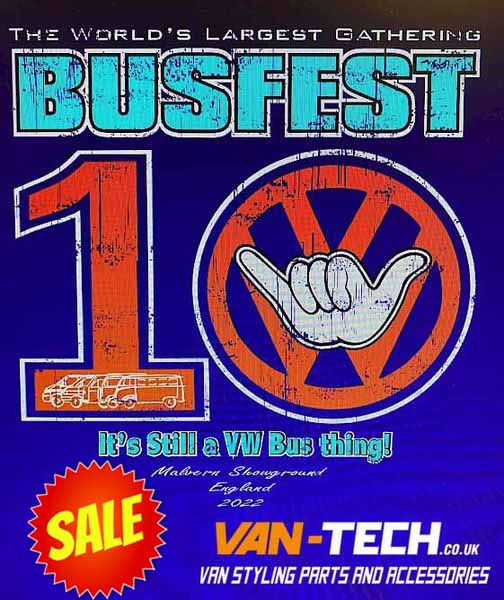 Van-Tech Busfest VW Transporter Parts Summer Sale