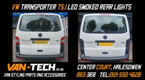VW Transporter T5.1 Parts and Accessories Lightbar Headlights, Rear Tailgate Lights and Dynamic Side Repeaters