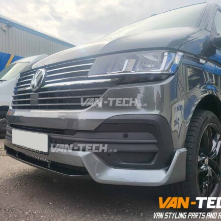 VW Transporter T6.1 Parts and Accessories V-line Front Bumper Extension, Side Bars, Roof Rails and Bumper Cover