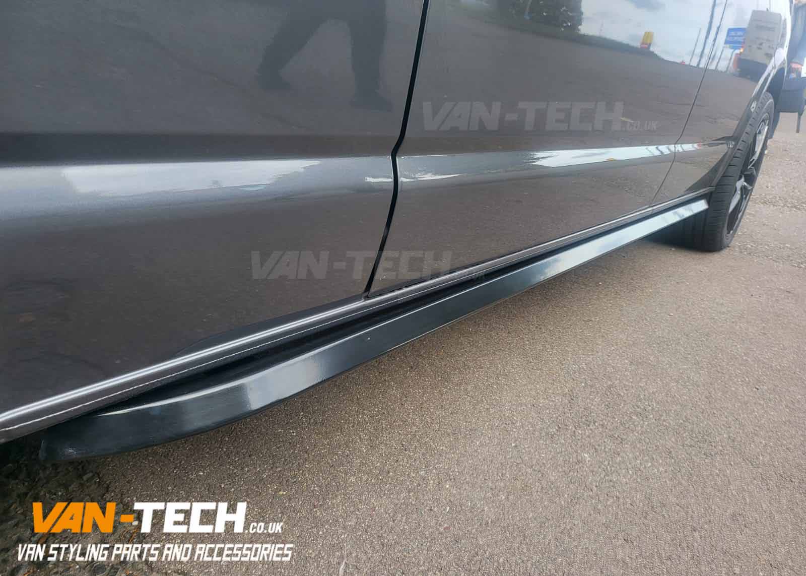 VW Transporter T6.1 Parts and Accessories V-line Front Bumper Extension ...