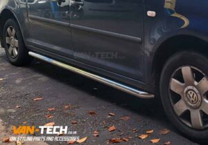 VW Caddy Sportline O.E Stainless Steel Style Side Bars 2005 – 2015