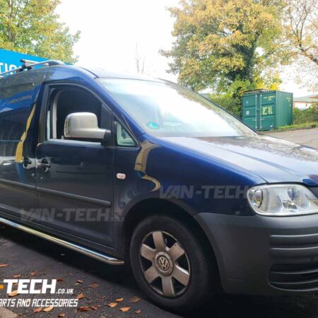 VW Caddy Sportline O.E Stainless Steel Style Side Bars 2005 – 2015