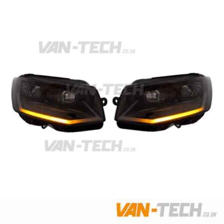 VW Caddy Light Bar Headlights LED DRL Dynamic Indicators