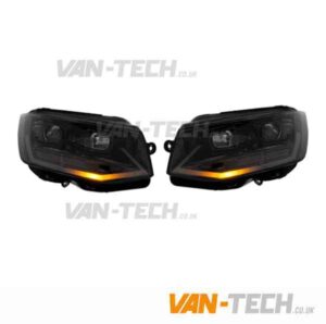 VW Caddy Light Bar Headlights LED DRL Dynamic Indicators