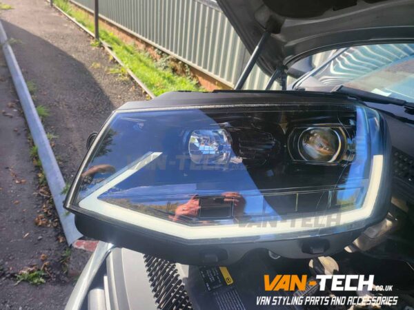 VW Caddy Light Bar Headlights LED DRL Dynamic Indicators