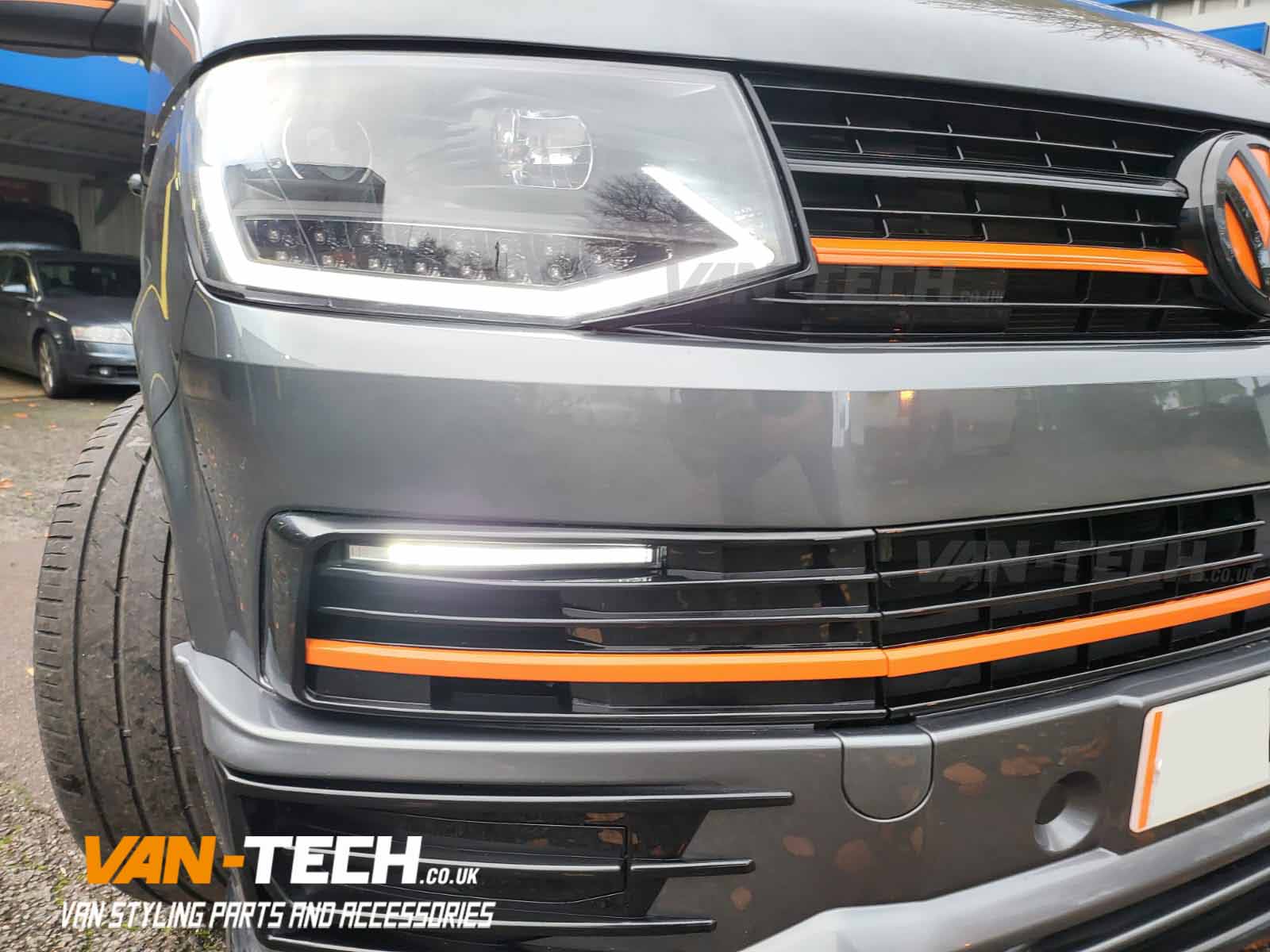 VW Transporter T6 Parts and Accessories Headlights, DRL's Sportline
