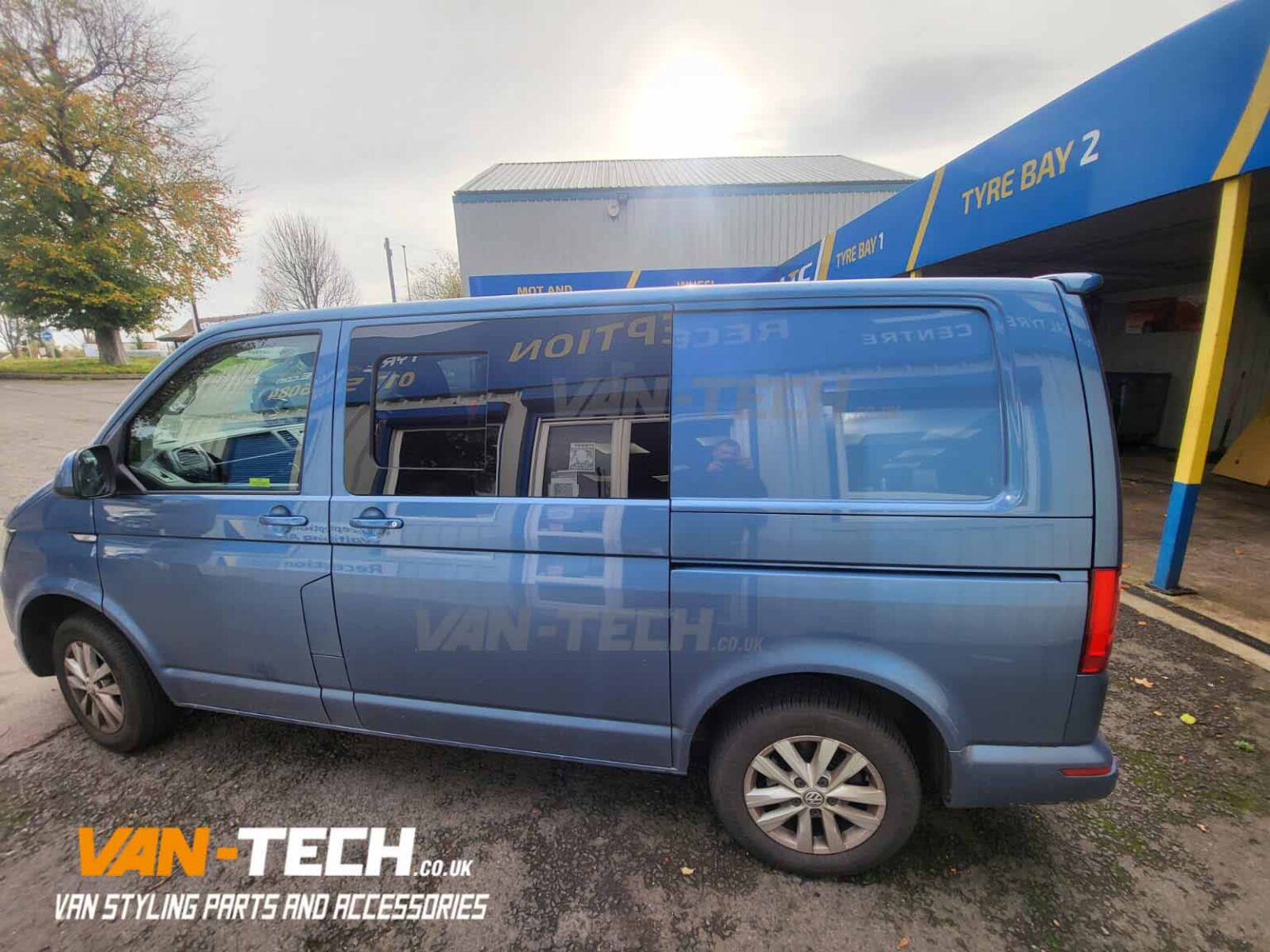 VW Transporter T6 T6.1 Tailgate Sportline Spoiler supplied
