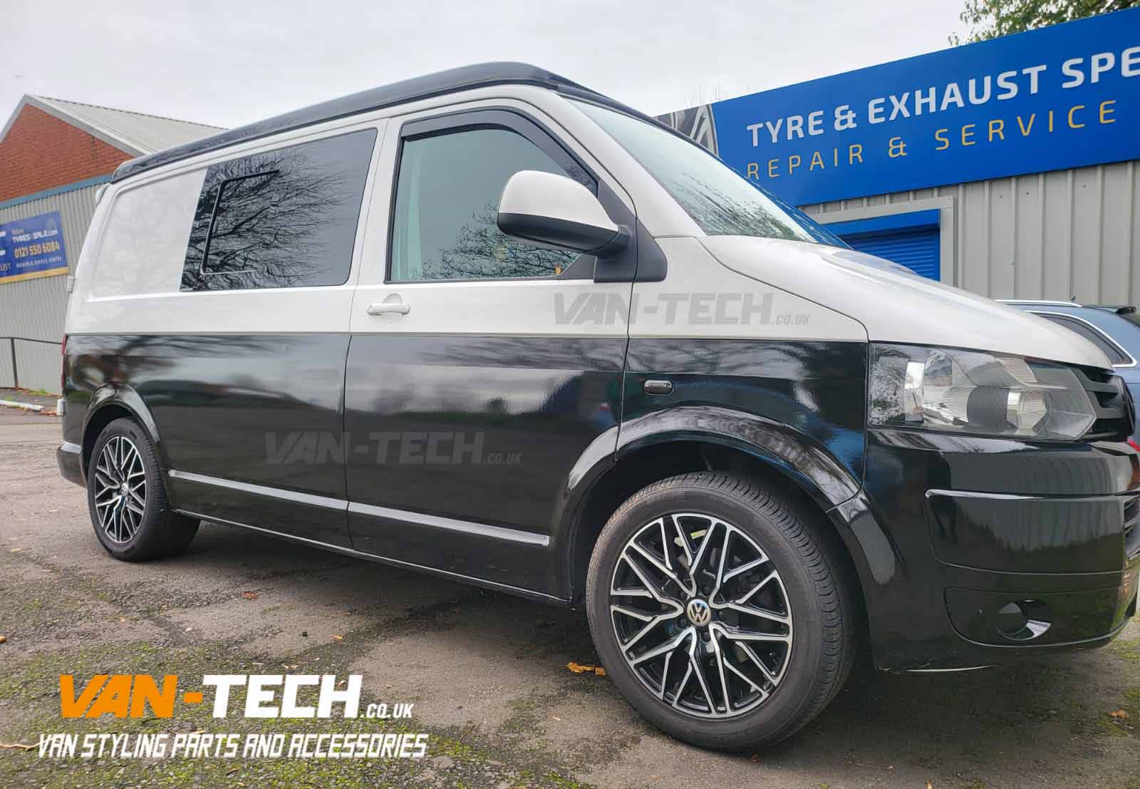 wind deflectors transporter t6.1 6 VanTech