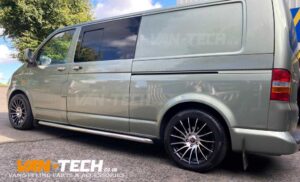 VW Transporter T5 T5.1 Side Bars Sportline O.E Style supplied and Fitted