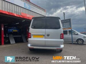 Proflow Custom Built VW Transporter T5.1 T5.1 Exhaust made from Stainless Steel