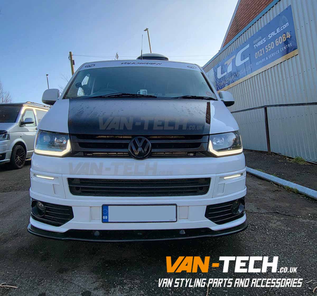 VW Transporter T5.1 Light Bar Headlights Dynamic Indicators 2010-2015 supplied and fitted