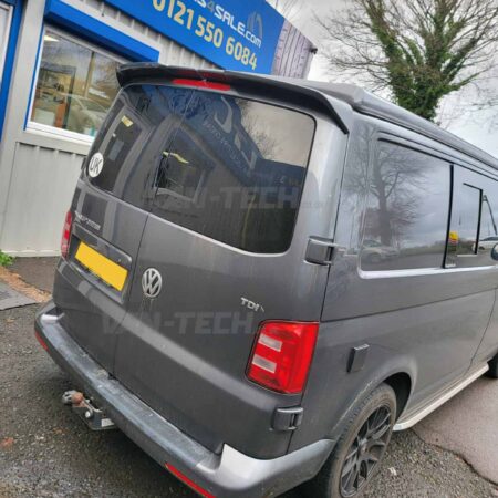 VW Transporter T6 T6.1 Rear Barn Door Spoiler supplied and fitted