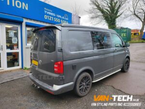 VW Transporter T6 T6.1 Rear Barn Door Spoiler supplied and fitted