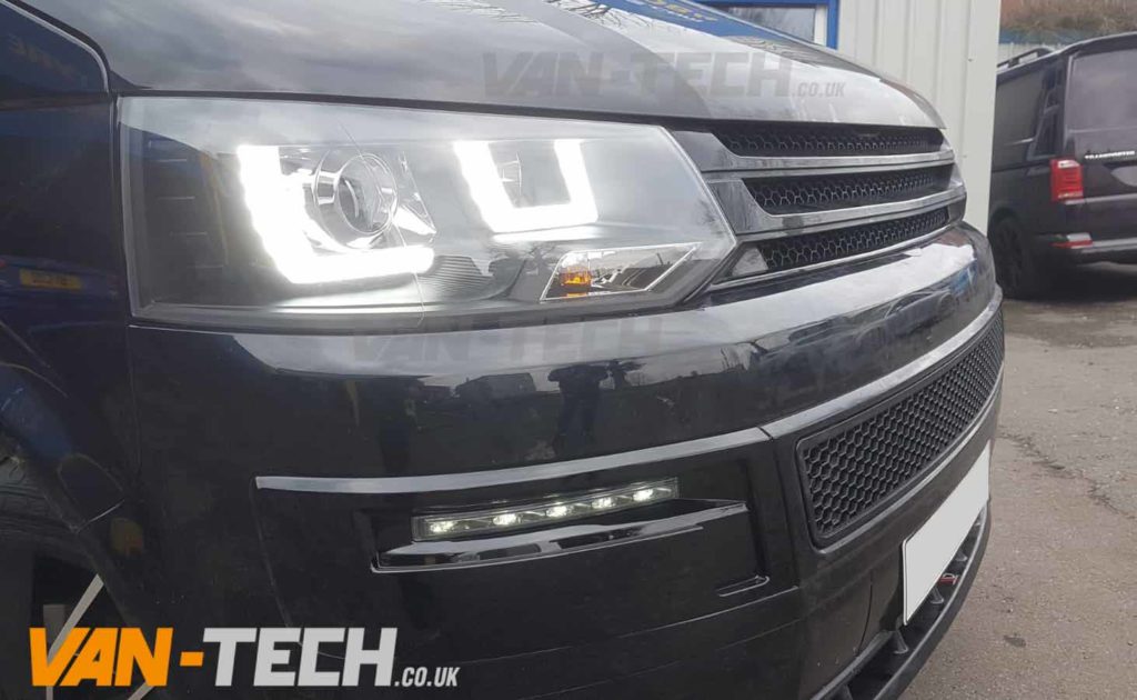 SALE: VW Transporter T5.1 DRL Light Bar Headlights NOW Only £370