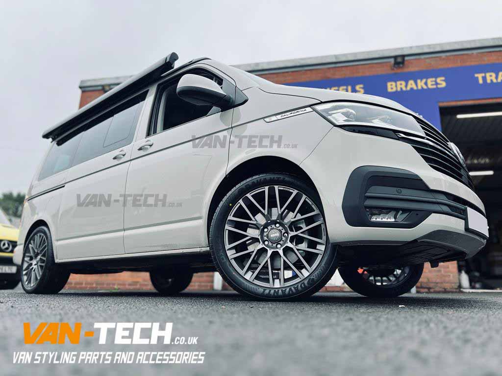 MOMO Revenge 20 Alloy Wheels and a set of Davanti 27540 20 Tyres for VW ...
