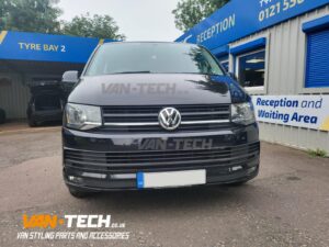 VW Transporter T6 Parts and Accessories - Side Bars, Rear Spoiler, Sportline Bumper and Splitter