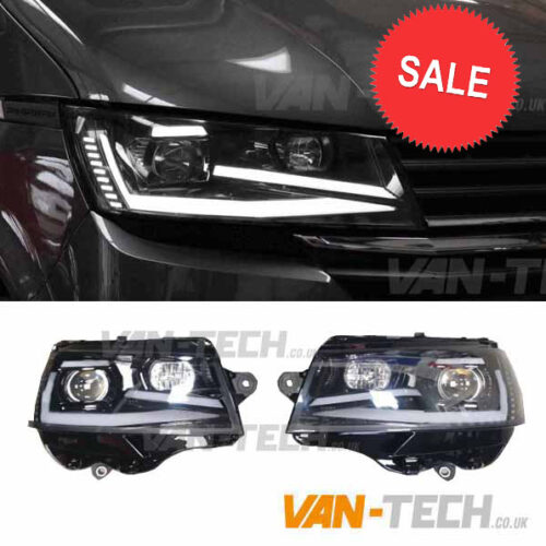 SPECIAL OFFER SALE VW Transporter T6.1 LED Light Bar Headlights