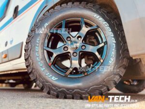 Romac Cobra Alloy Wheels 16" and B.F.GOODRICH All Terrain Tyres Peugeot boxer van