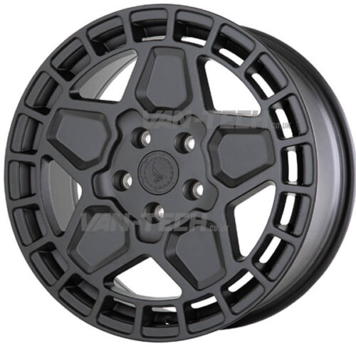 JBW Spectrum Ford Transit Alloy Wheels Satin Black 18"