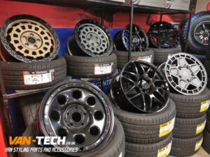 New Alloy Wheels available for Ford Transit and VW Transporter T5 T5.1 T6 and T6.1 vans