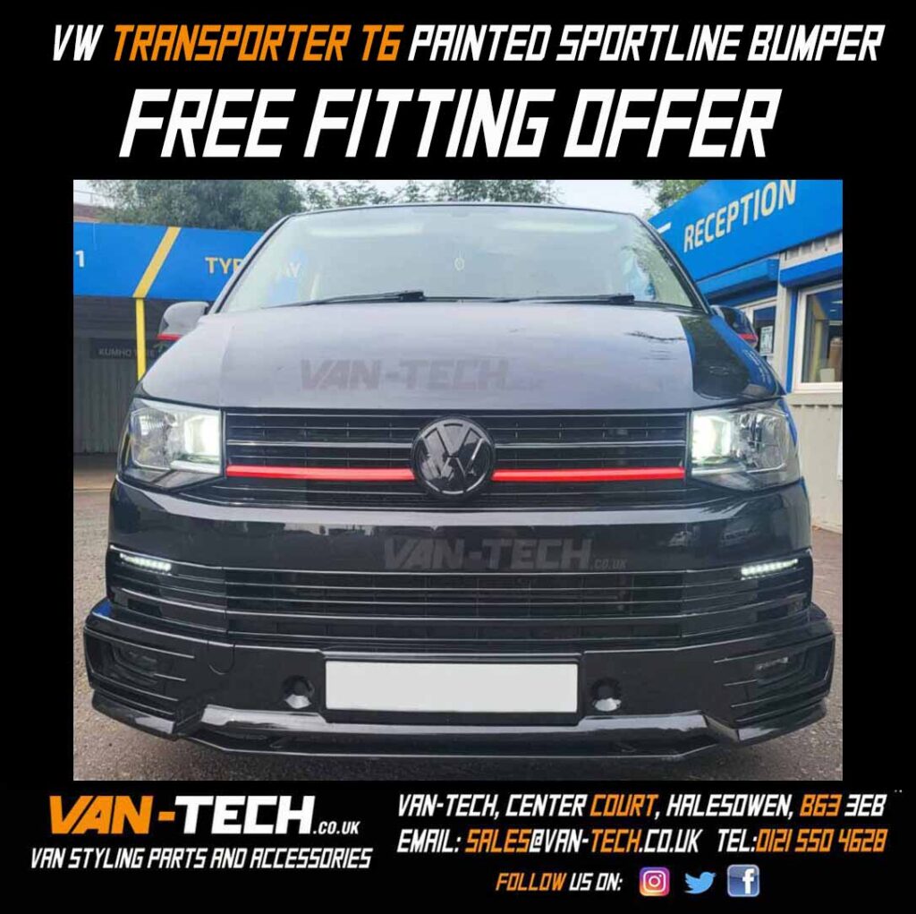 Van Tech Advert T6 Sportline Van Tech