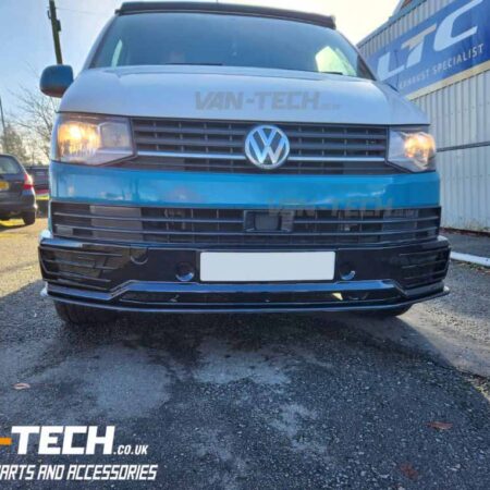 VW Transporter T6 Parts Sportline Lower Bumper Splitter and Barn Door Spoiler