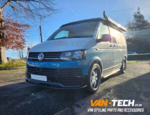 VW Transporter T6 Parts Sportline Lower Bumper Splitter and Barn Door Spoiler