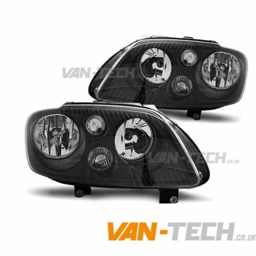 VW Caddy MK3 2003-2010 4 pod Black Inner Headlights